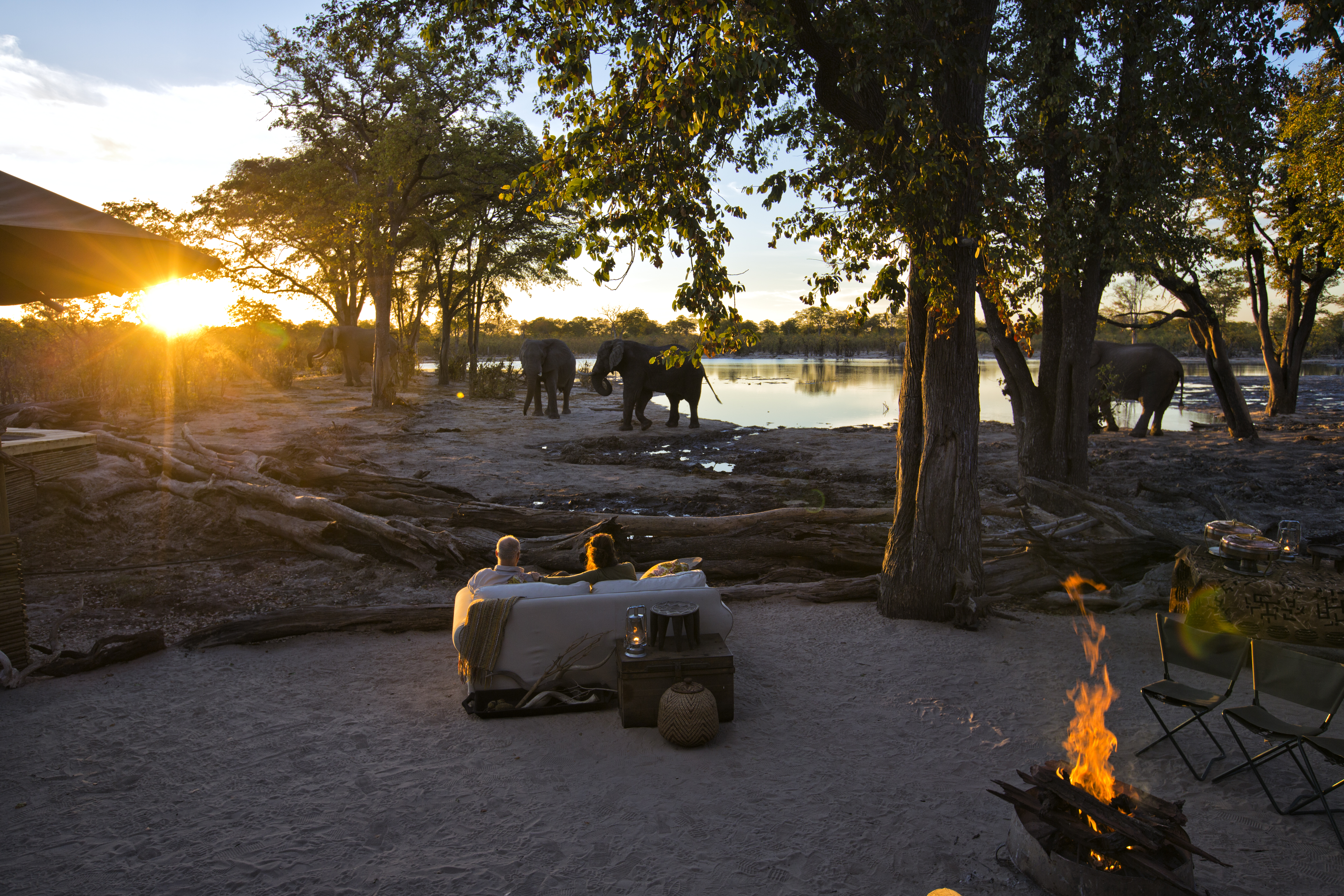 Afrikas villmark — en safari for familien